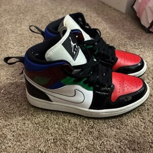 Women’s Multicolor High-Top Air Jordan Sneakers